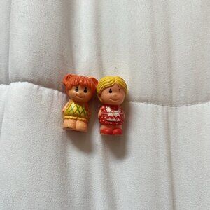 2 Vintage 1975 Kenner Tree Tots Family Treehouse Girl Honey Daughter Mom Willow